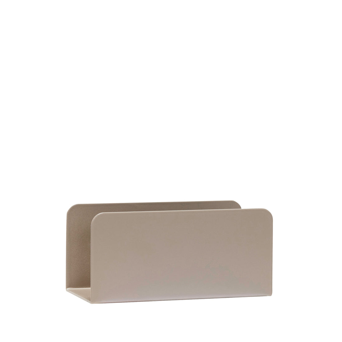 Hübsch Clutch Magazine Holder Sand