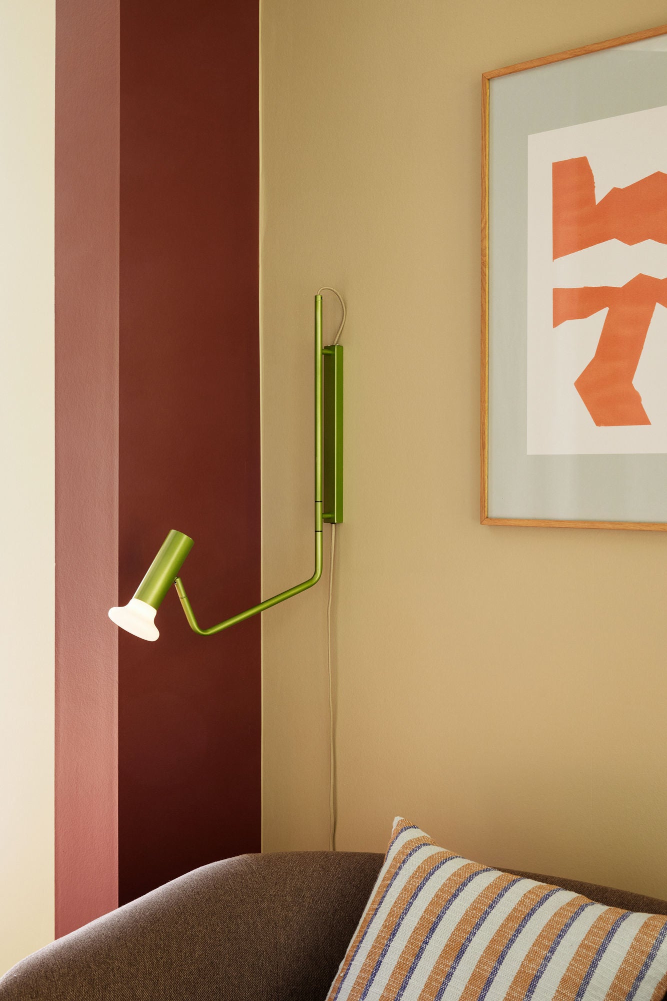 Hübsch Wally Wall Lamp Green