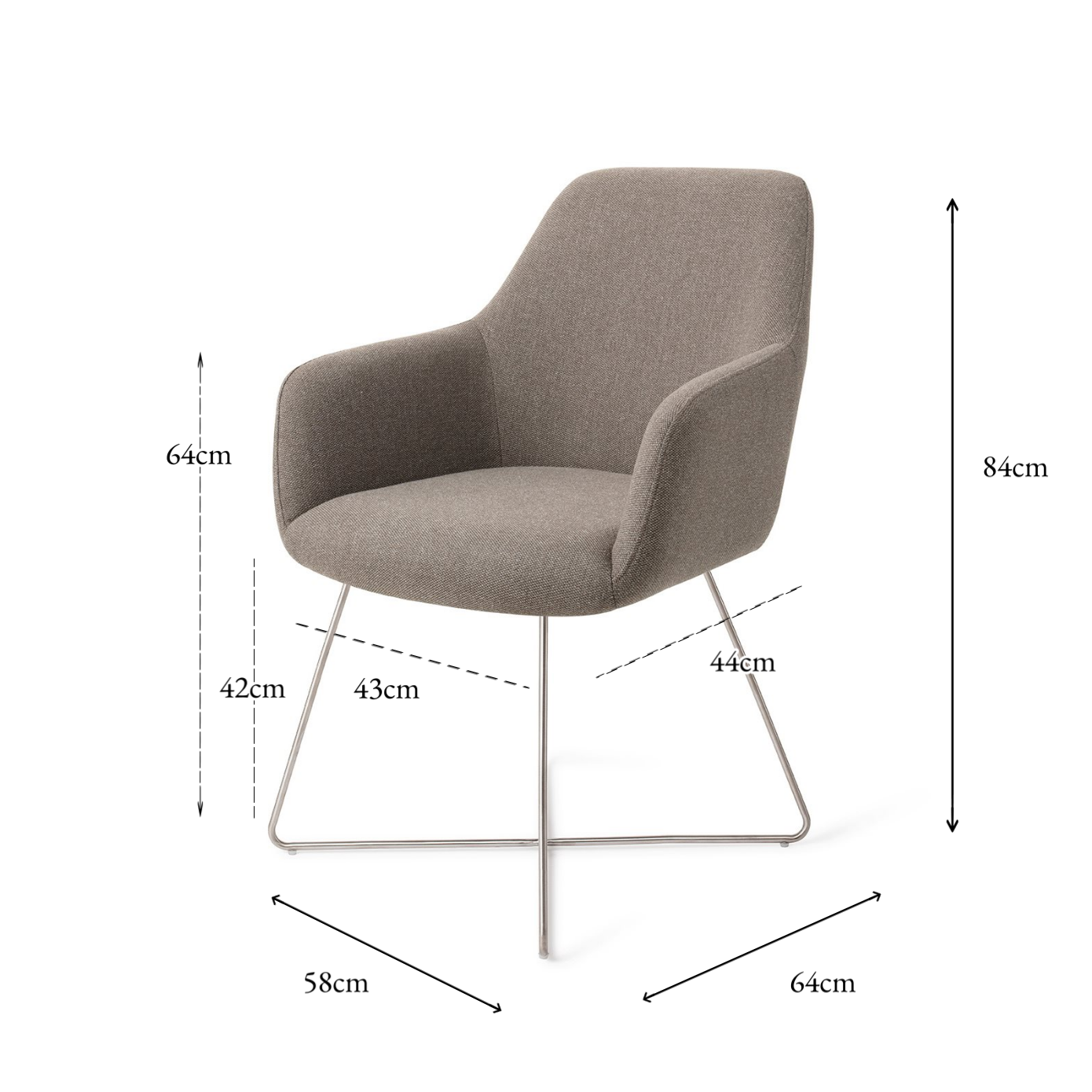 Hiroe matstol dimmig fusion