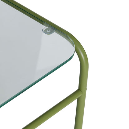 Hübsch Zephyr Roller Table Green