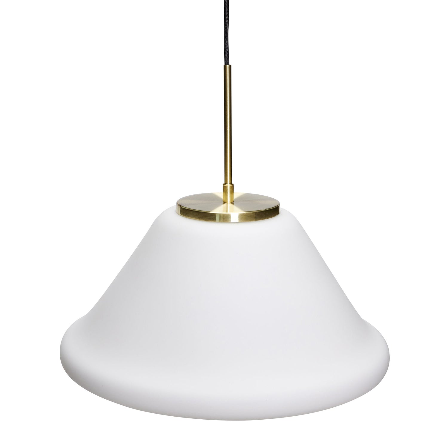 Hübsch Muse Pendant Triangular White