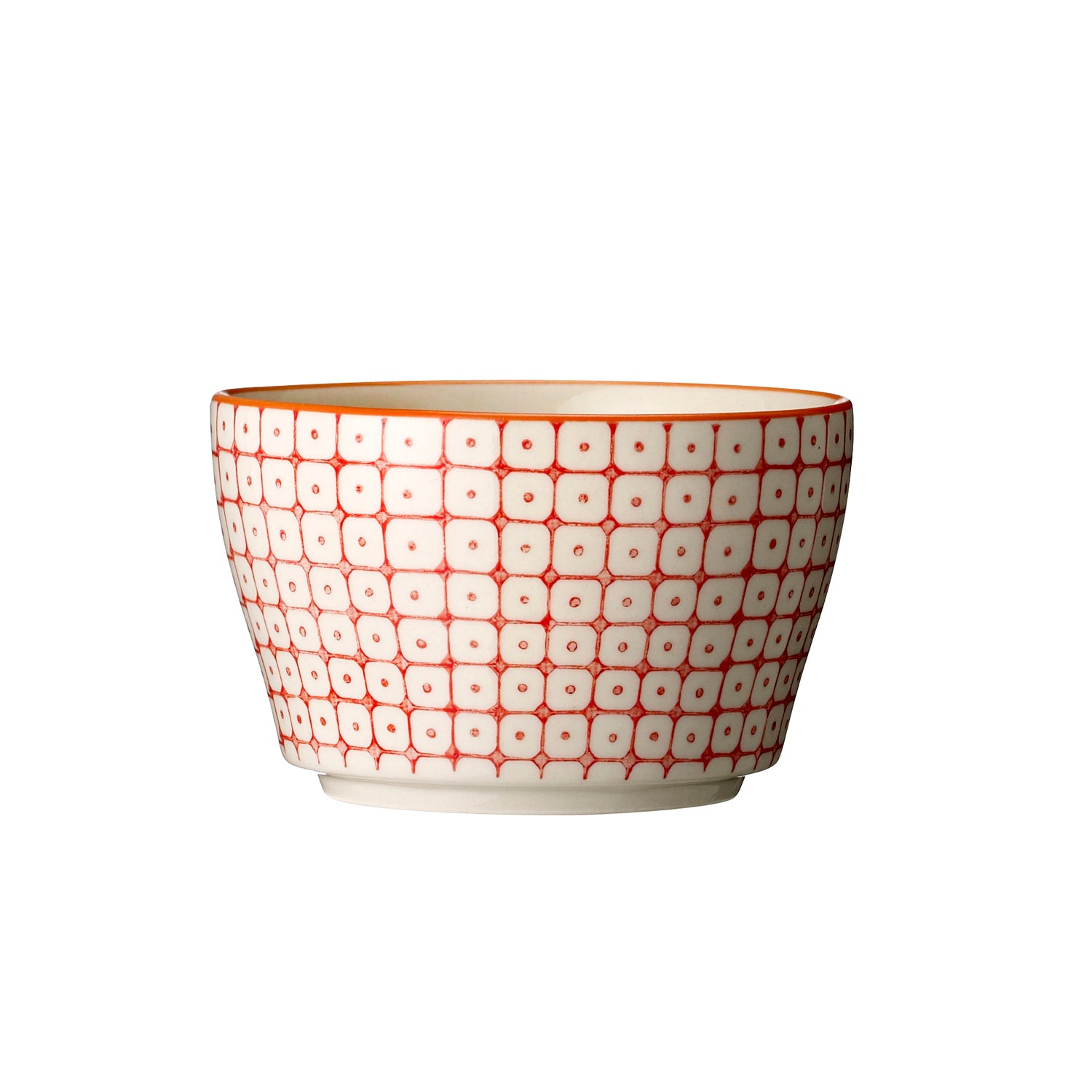 Carla Bowl, Red, Stoneware