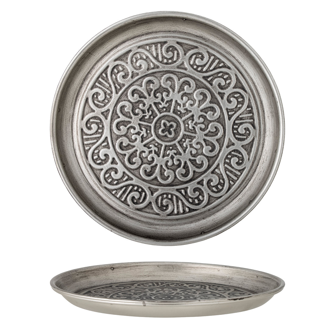 Labyrinträtt, silver, metall