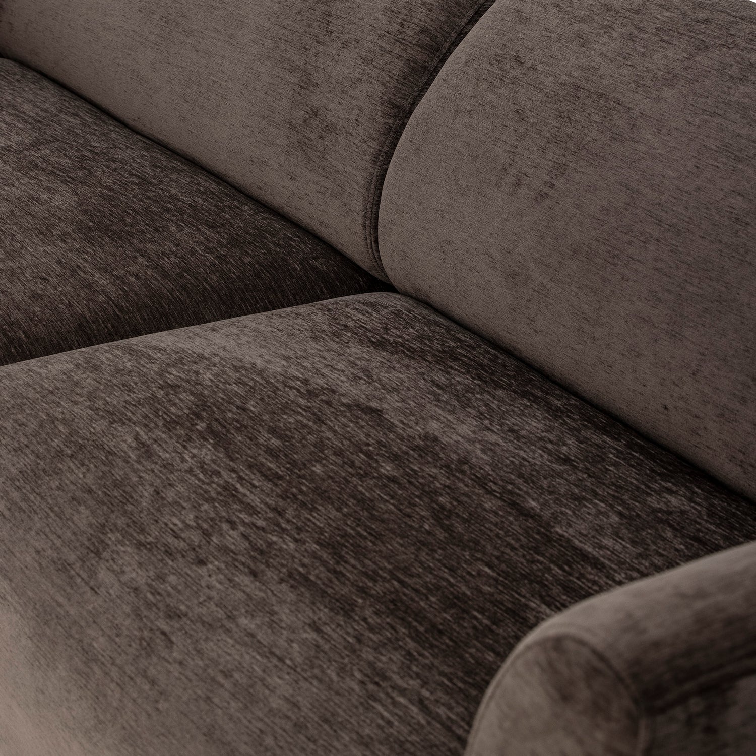 Lanna Sofa, Brun, FSC® Mix , Polyester - BLOOMINGVILLE - DesignGaragen.dk