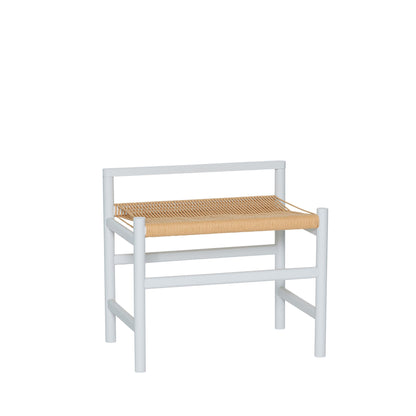 Hübsch Heritage Bench Small Light Grey