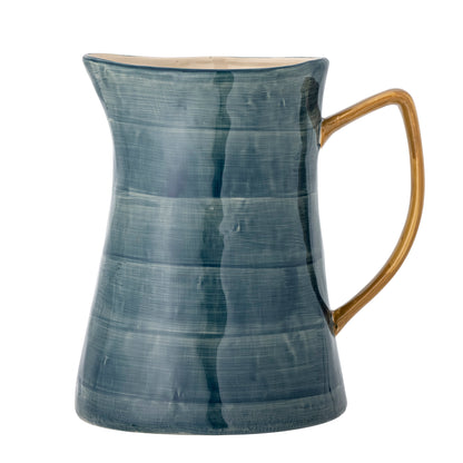 Feriha pitcher, blå, stengods