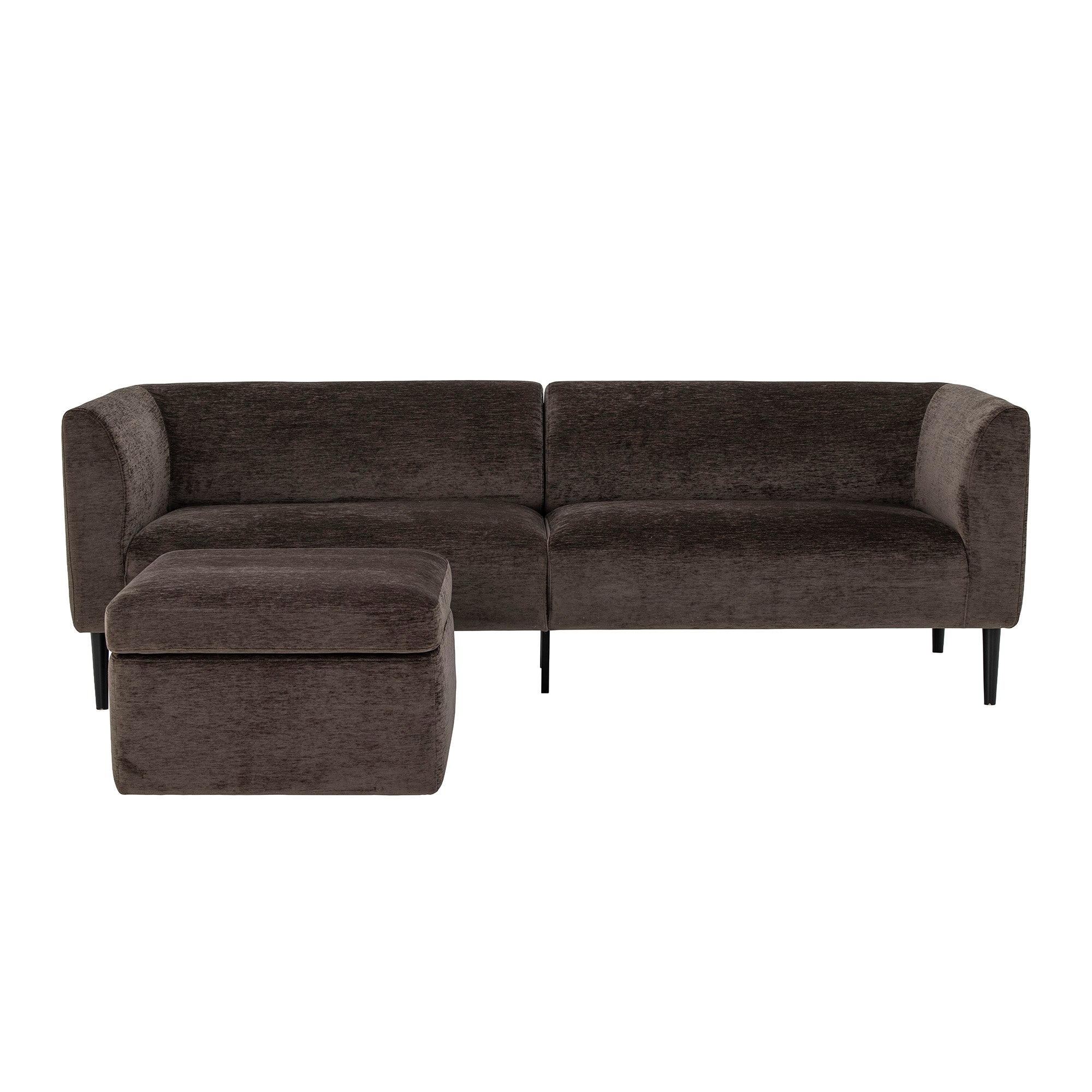 Lanna Sofa, Brun, FSC® Mix , Polyester - BLOOMINGVILLE - DesignGaragen.dk