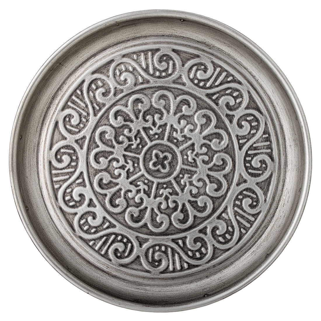 Labyrinträtt, silver, metall