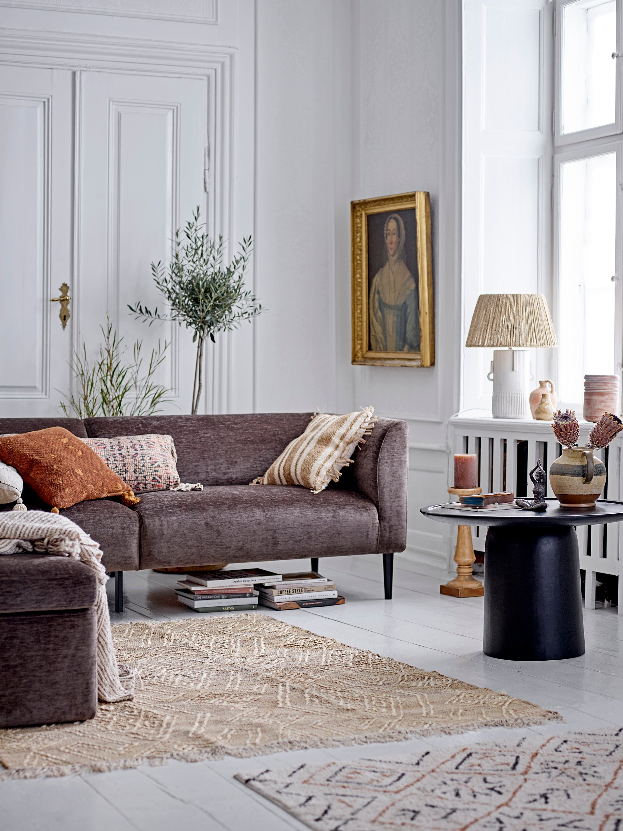 Lanna Sofa, Brun, FSC® Mix , Polyester - BLOOMINGVILLE - DesignGaragen.dk