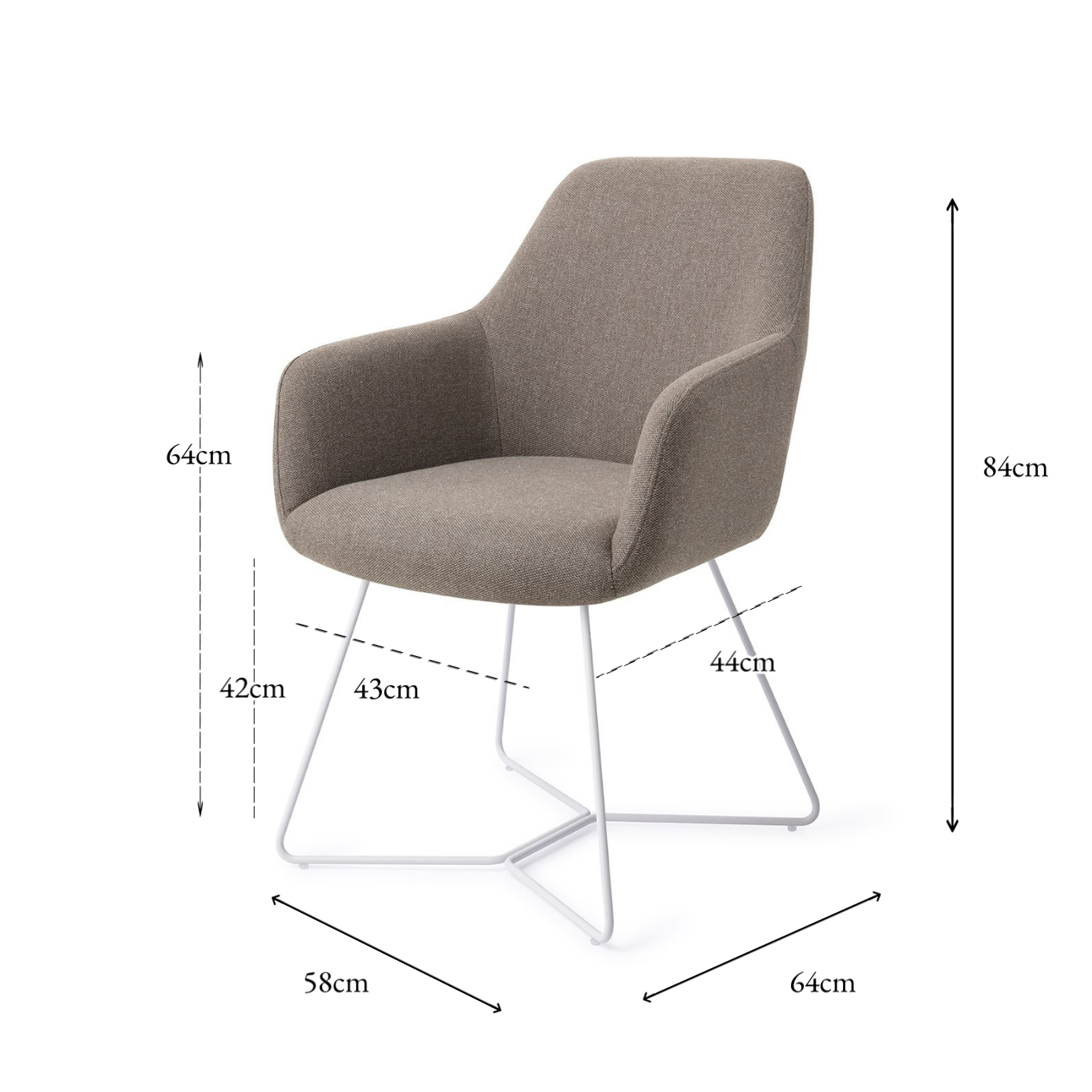 Hiroe matstol dimmig fusion