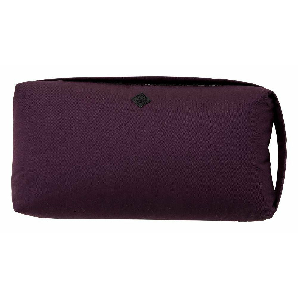 Nordal YOGA og meditationspude - 40x20 cm - burgundy - Nordal - DesignGaragen.dk