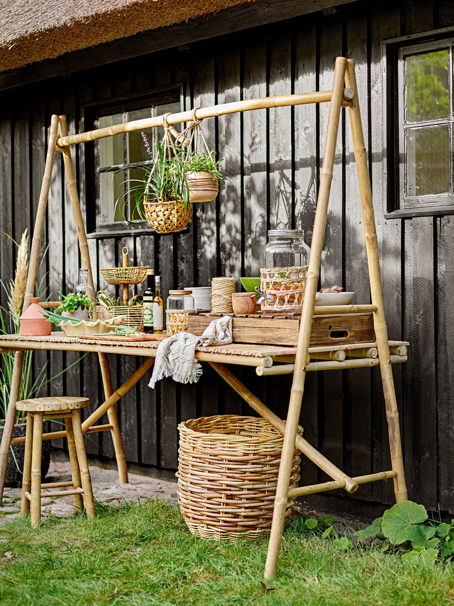 Bloomingville Cari hängande örtpanna, natur, keramik