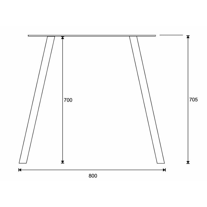 House of Sander Slant Base - Table