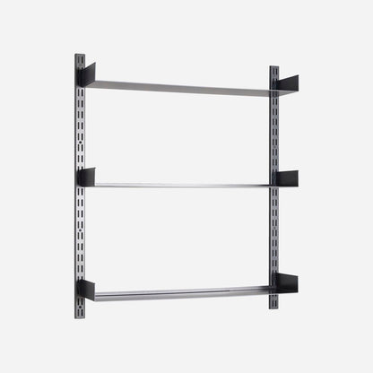 House Doctor Wall Shelf, Fari, Black-W: 90 cm, H: 100 cm, D: 20 cm