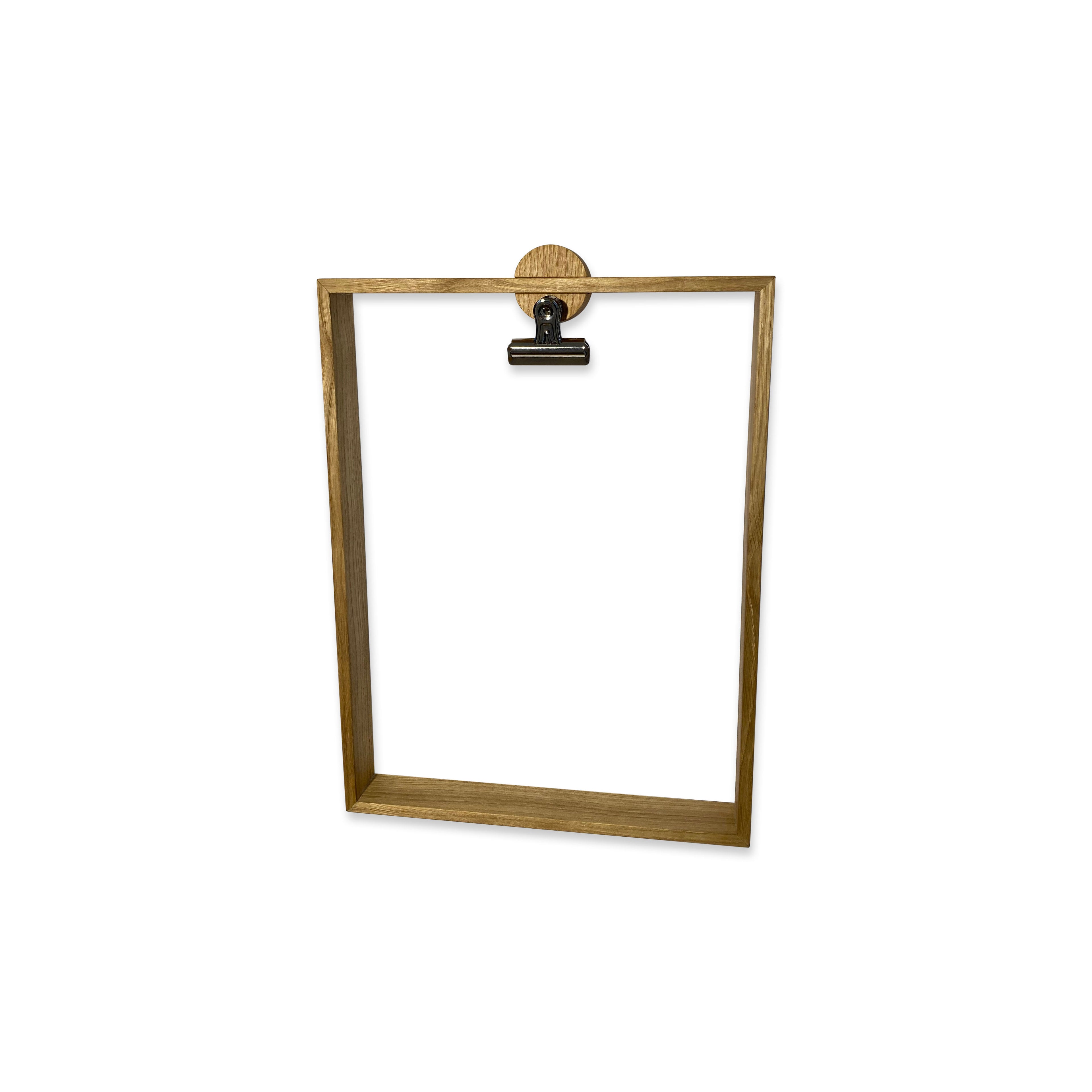 Langbo A4 Frame - White Oiled Oak / Chrome - Langbo - DesignGaragen.dk