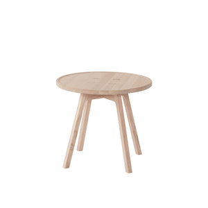 Andersen Furniture - C2 sofabord - eg/hvidpigmenteret - Ø50xH43,5 cm - Andersen Furniture - DesignGaragen.dk