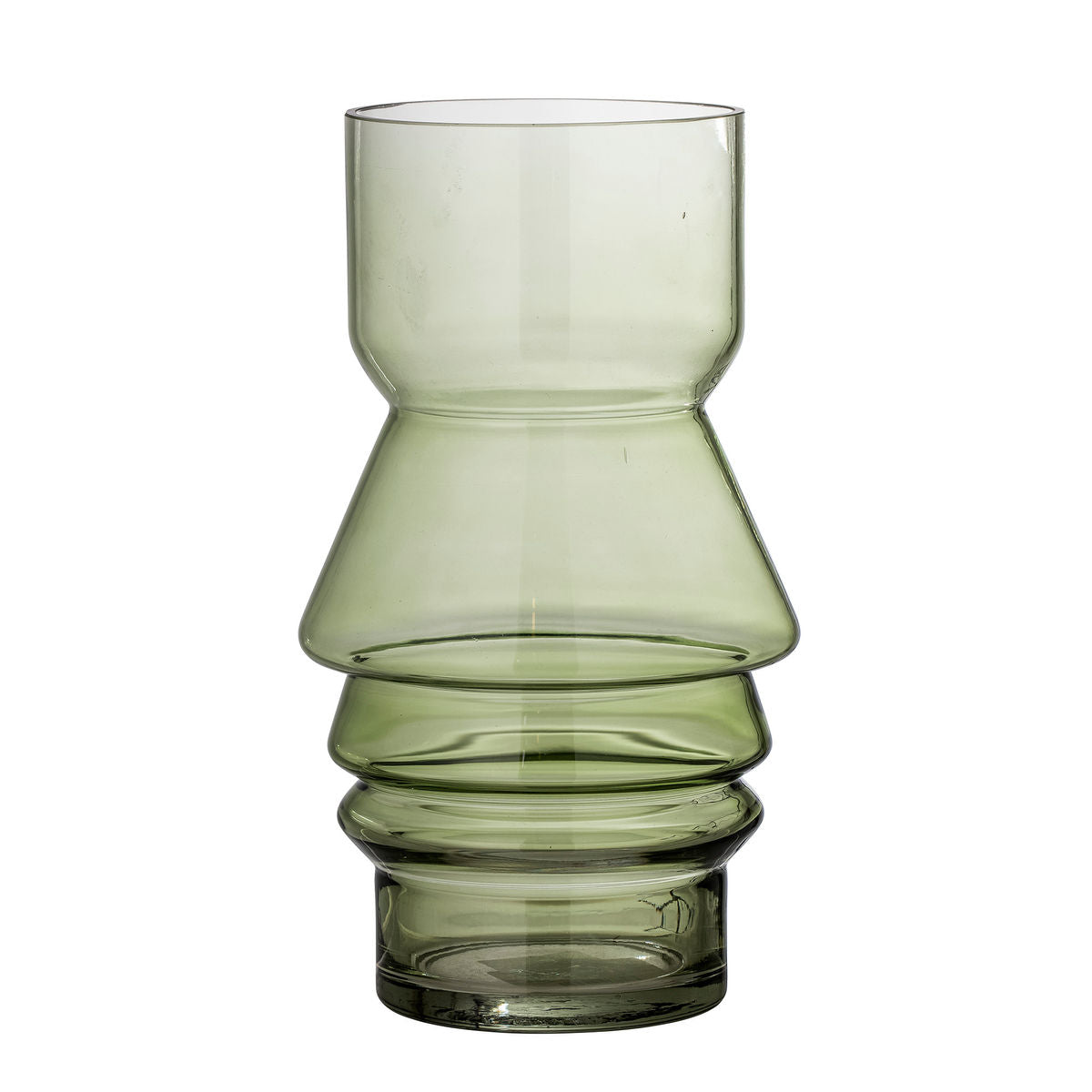 Bloomingville Zalla Vase, Green, Glass