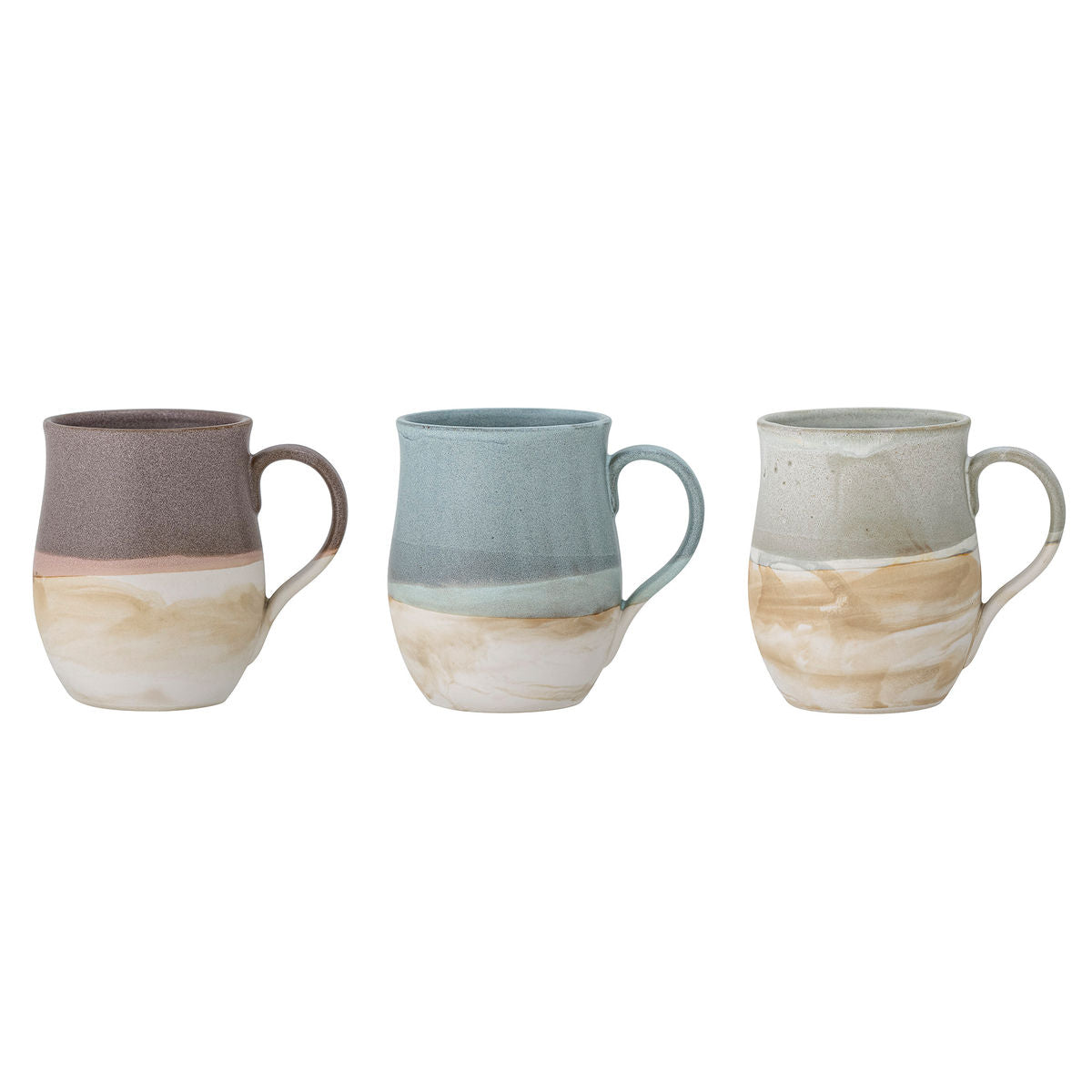 Creative Collection Ash Mugs, Blue, Stoneware