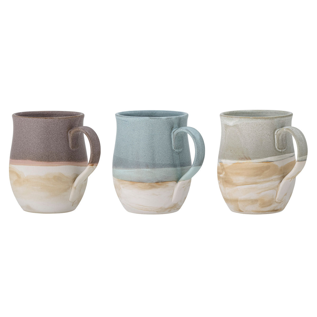 Creative Collection Ash Mugs, Blue, Stoneware