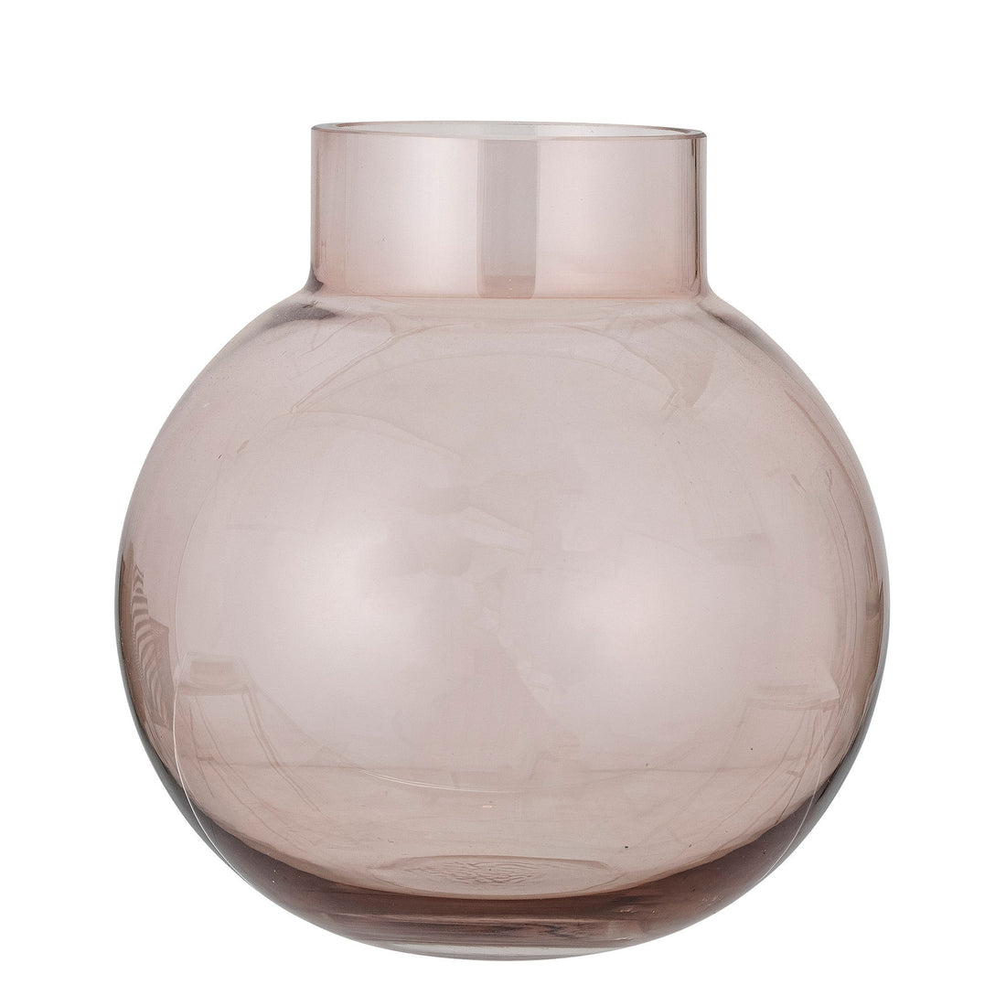 Bloomingville Renato Vase, rosa, glas