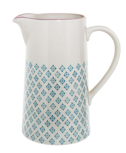 Bloomingville Patrizia pitcher, blå, stengods