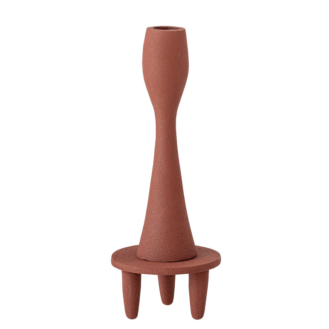 Bloomingville Davi Candlestick, Brown, Aluminium