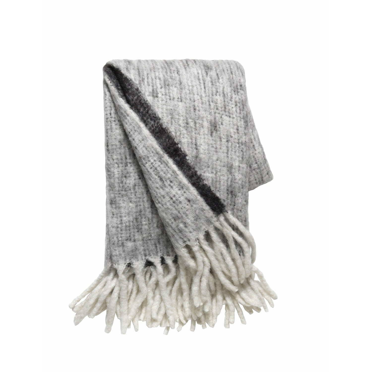 Cozy Living Mathea Throw - Mel. KIT/SVART