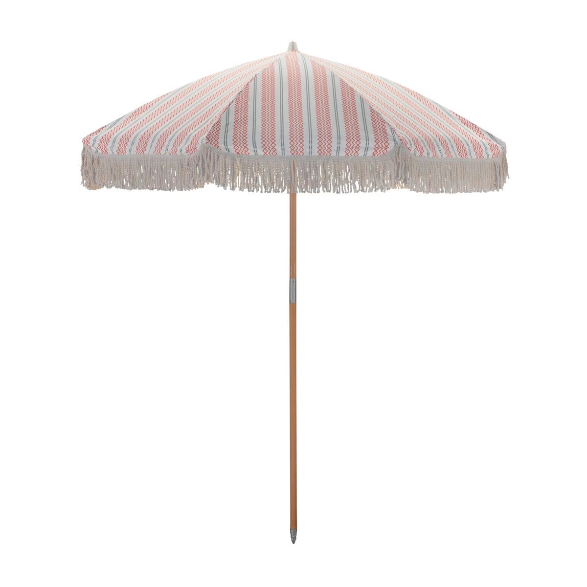 Parasol, hdumbra, röd/grön