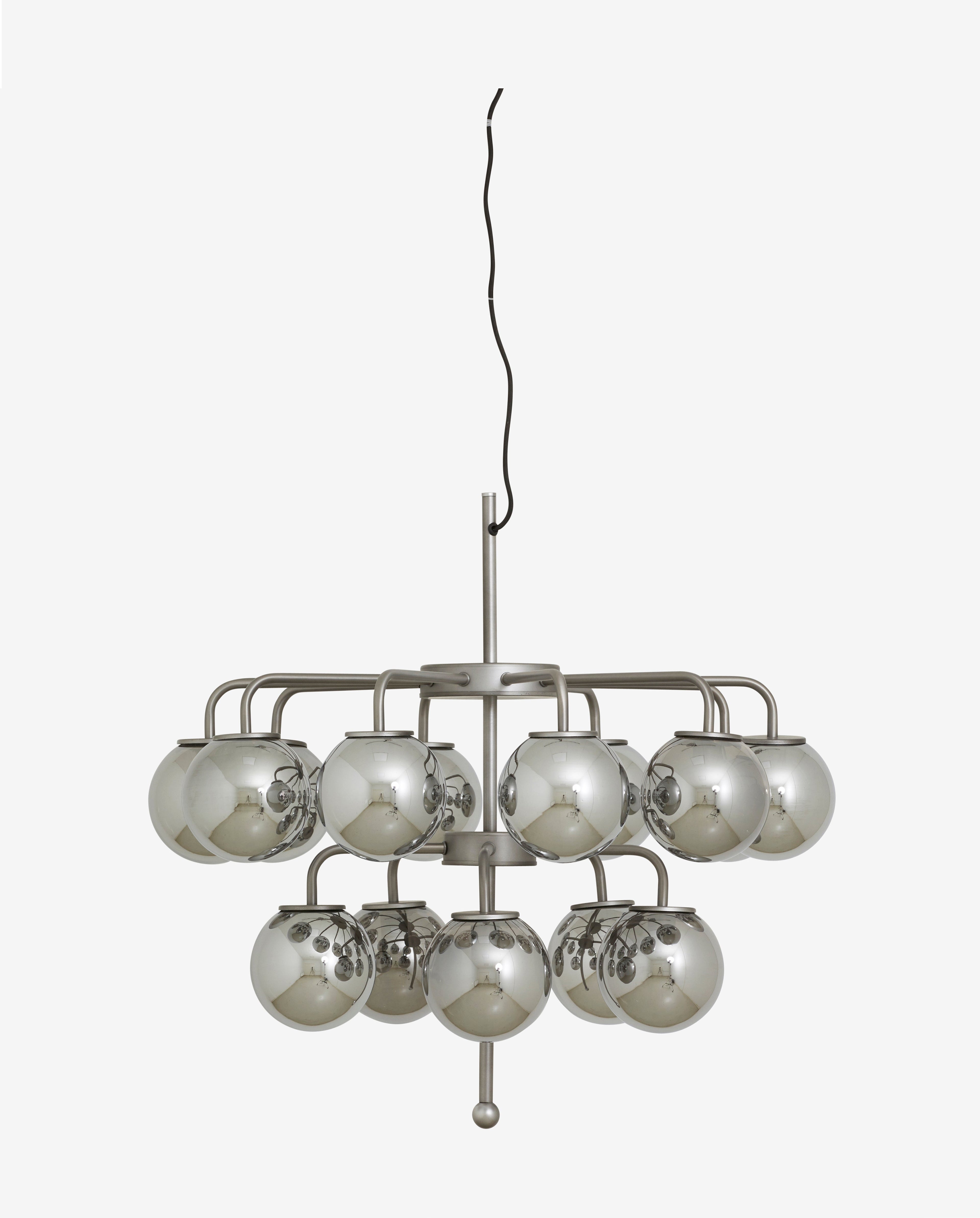 Nordal A/S Palma Chandelier - Metallic Finish