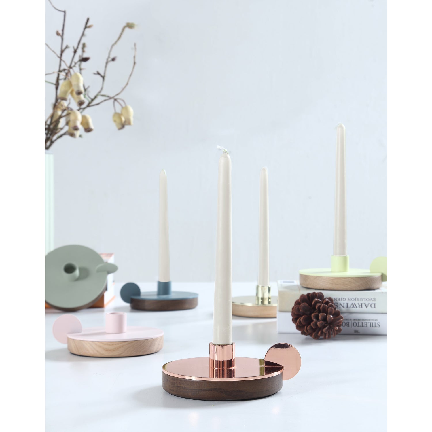 Camino - Ines 1C Candle Holder - Ø13xh5 cm - Camino - DesignGaragen.dk