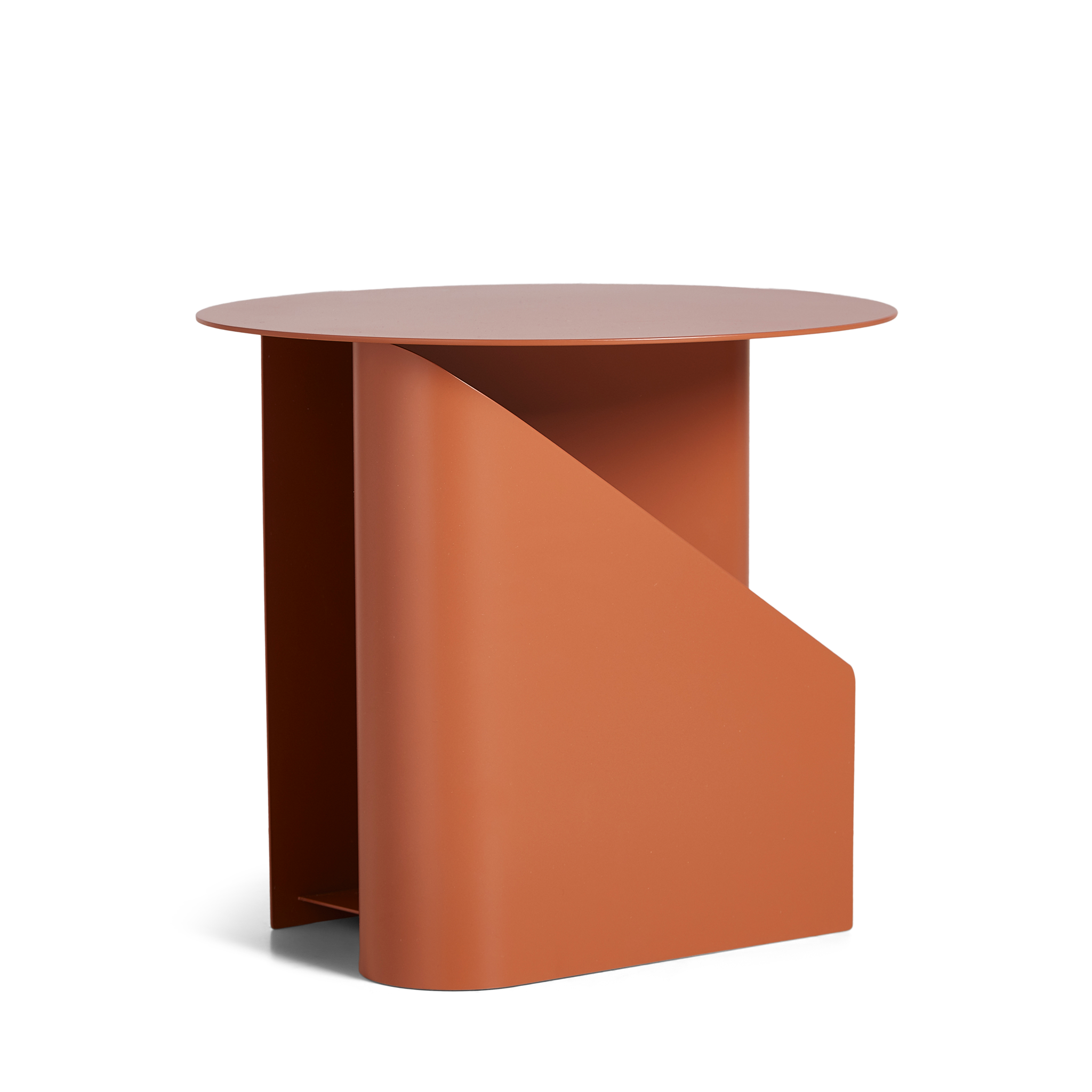 WOUD - Sentrum side table - Burnt orange - WOUD - DesignGaragen.dk