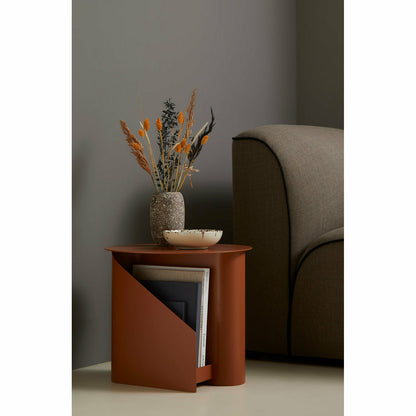 WOUD - Sentrum side table - Burnt orange - WOUD - DesignGaragen.dk