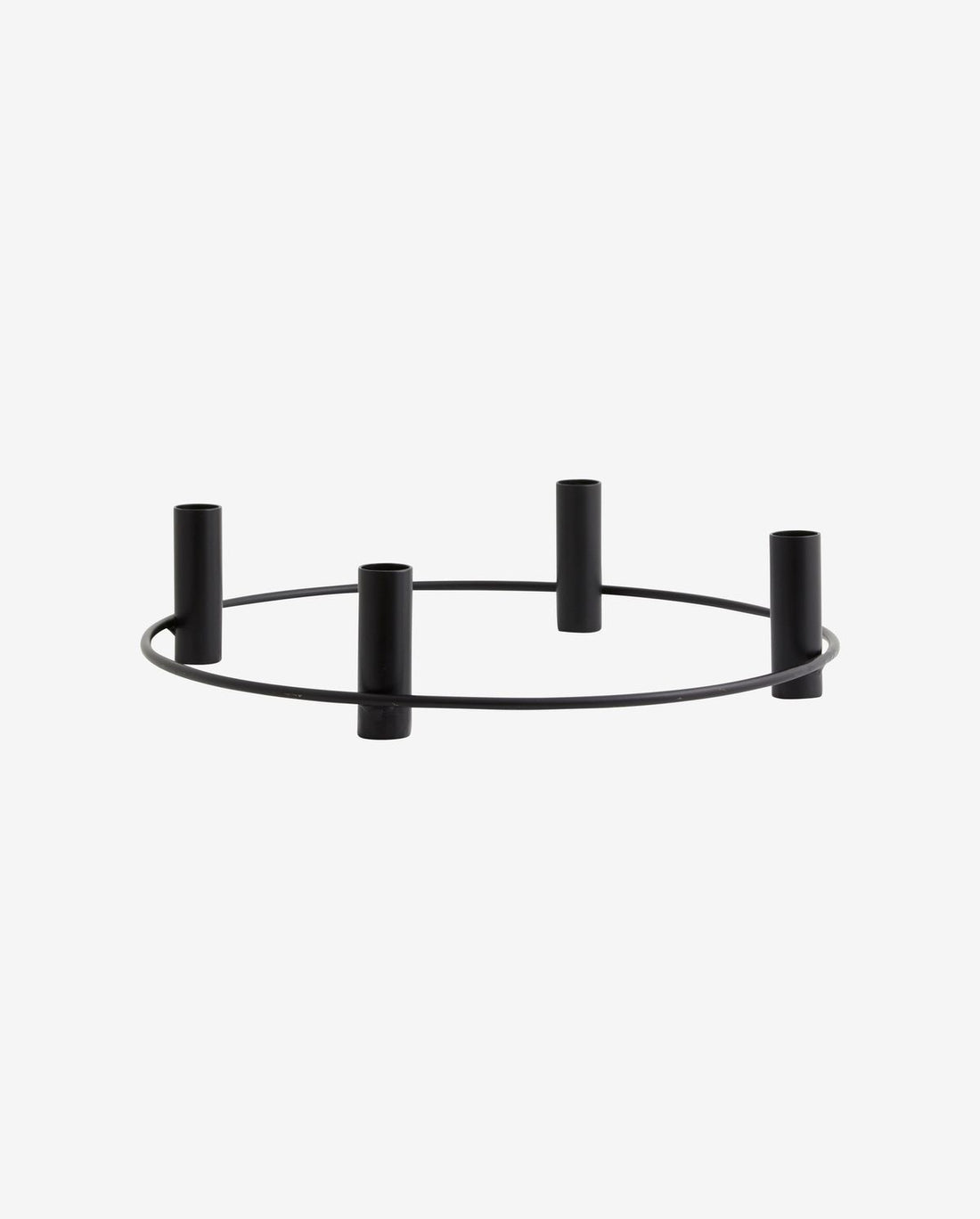 Nordal A/S Irona Candle Holder, f/4 ljus, svart