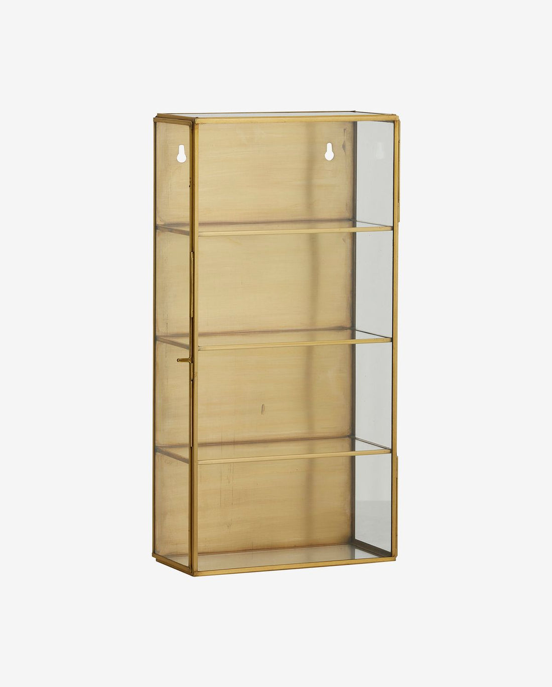 Nordal Ada liten väggskåp, S, 3 Shelve, Gold