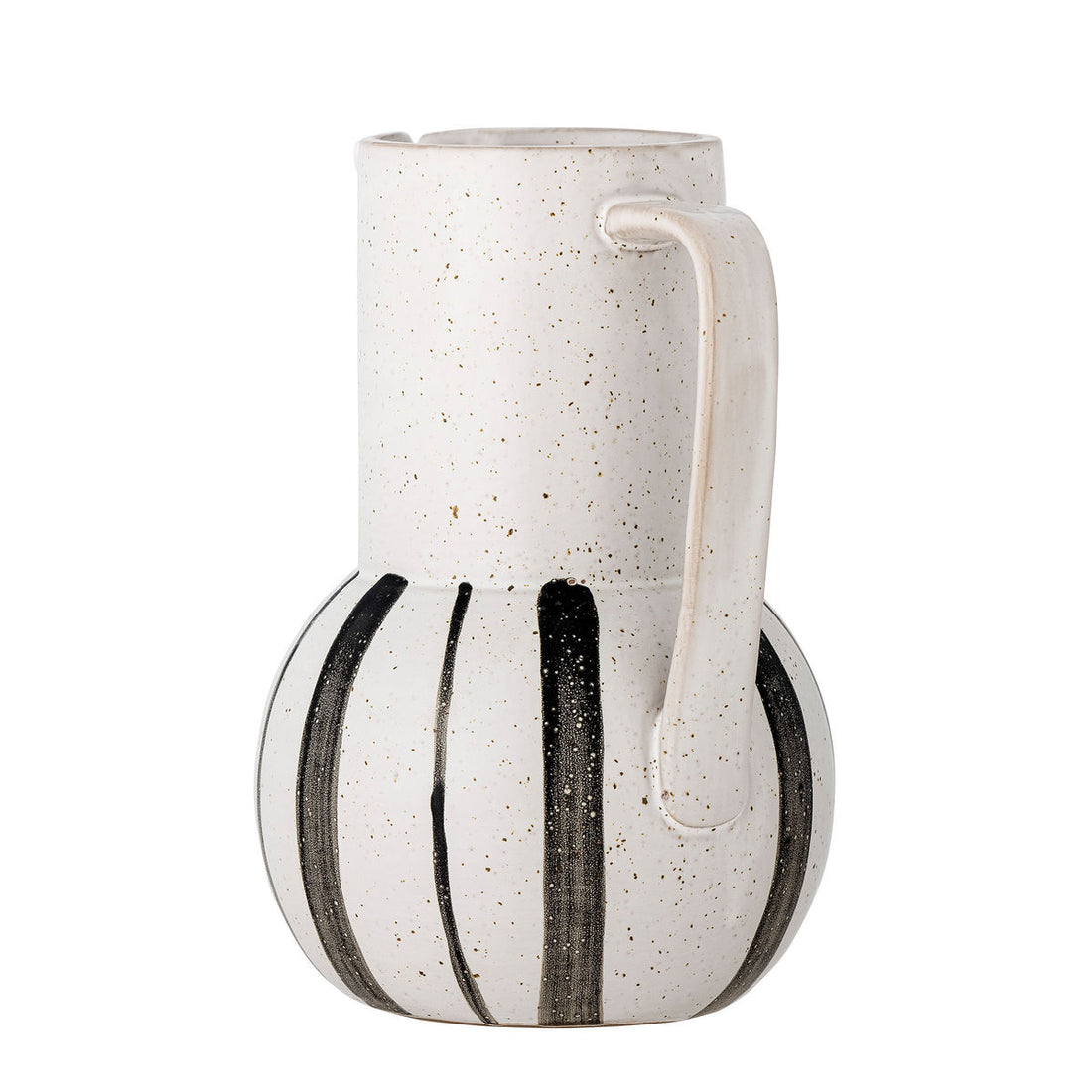 Bloomingville Marita pitcher, svart, stengods