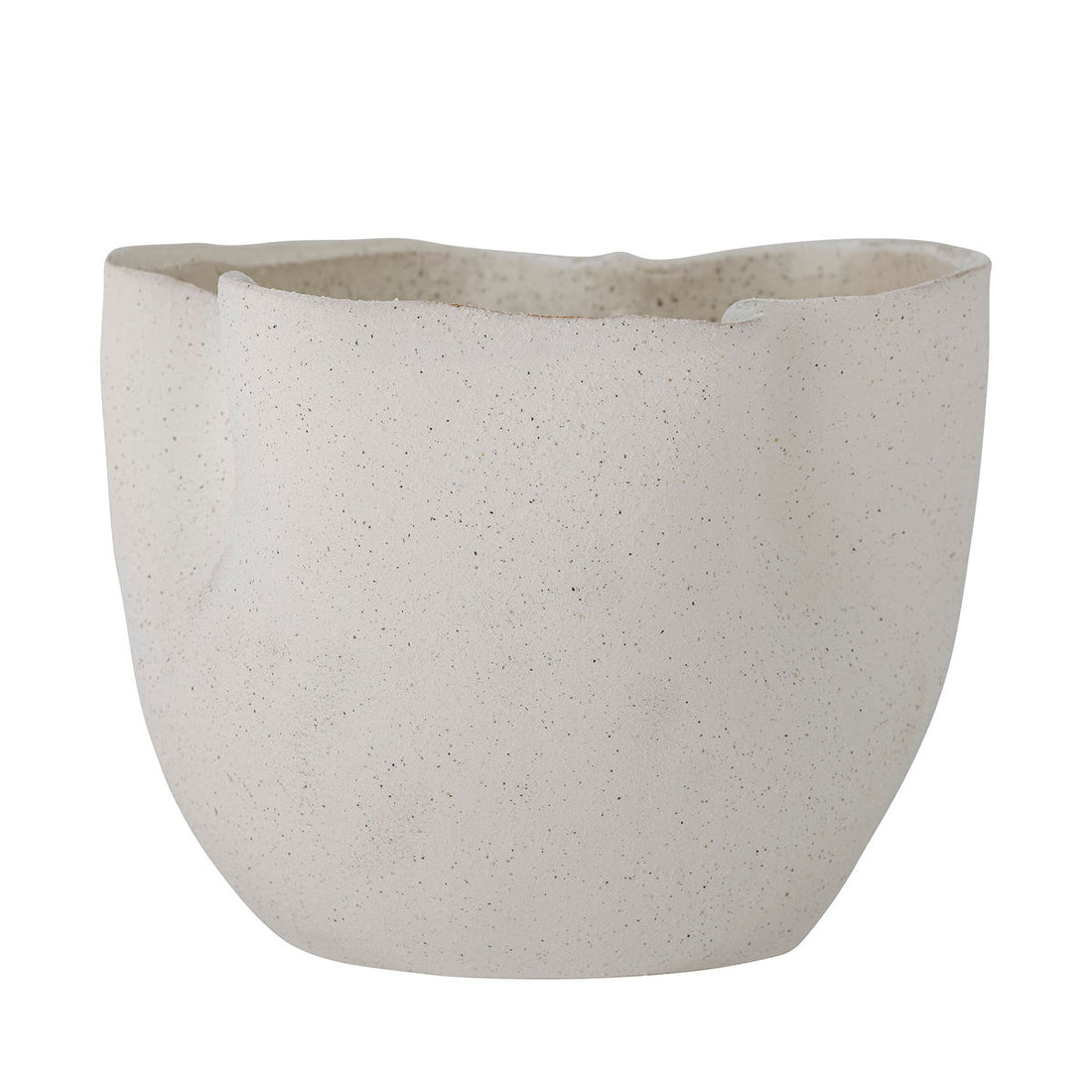 Bloomingville Sanam Herbal Potty Hides, White, Stoneware