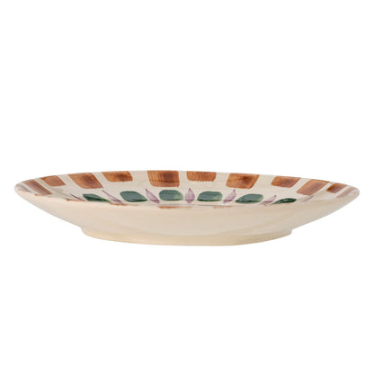 Bloomingville Shama Plate, Green, Stoneware