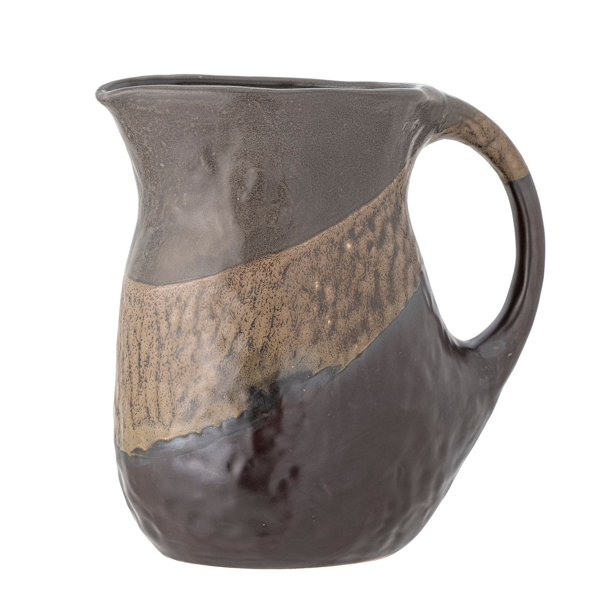 Bloomingville Paula pitcher, brun, stengods