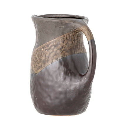 Bloomingville Paula pitcher, brun, stengods