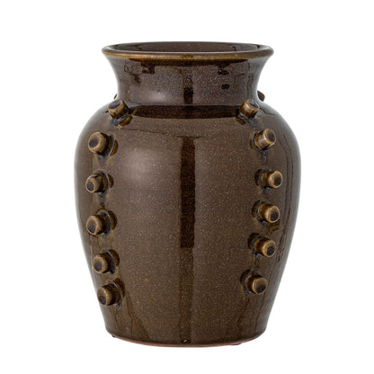 Creative Collection Hazis Deko Vase, Brown, Terracotta