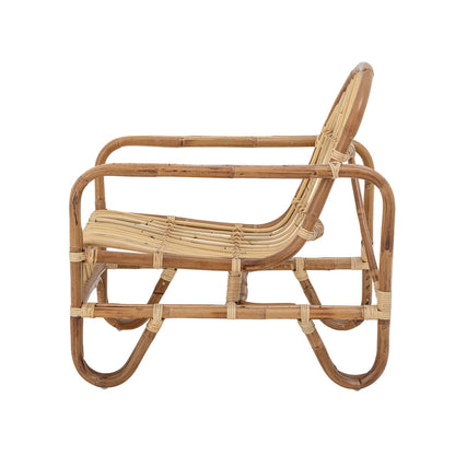 Bloomingville Baal Lounge Chair, Nature, Rattan