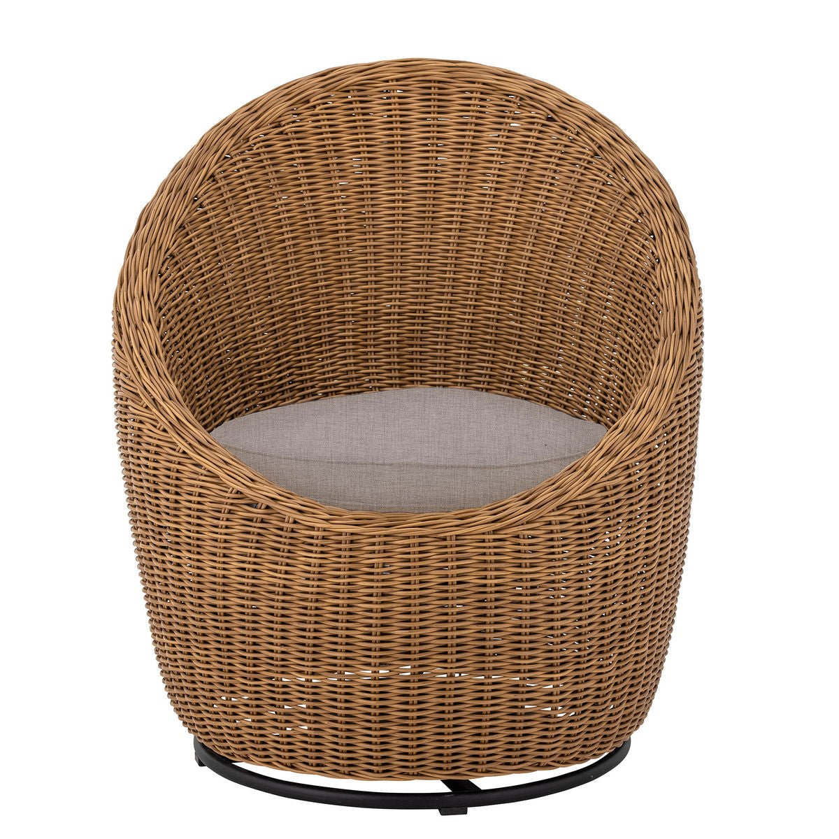 Bloomingville Roccas loungestol, Brown, Polyrattan