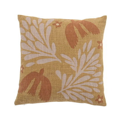 Bloomingville Lark Cushion, gul, bomull