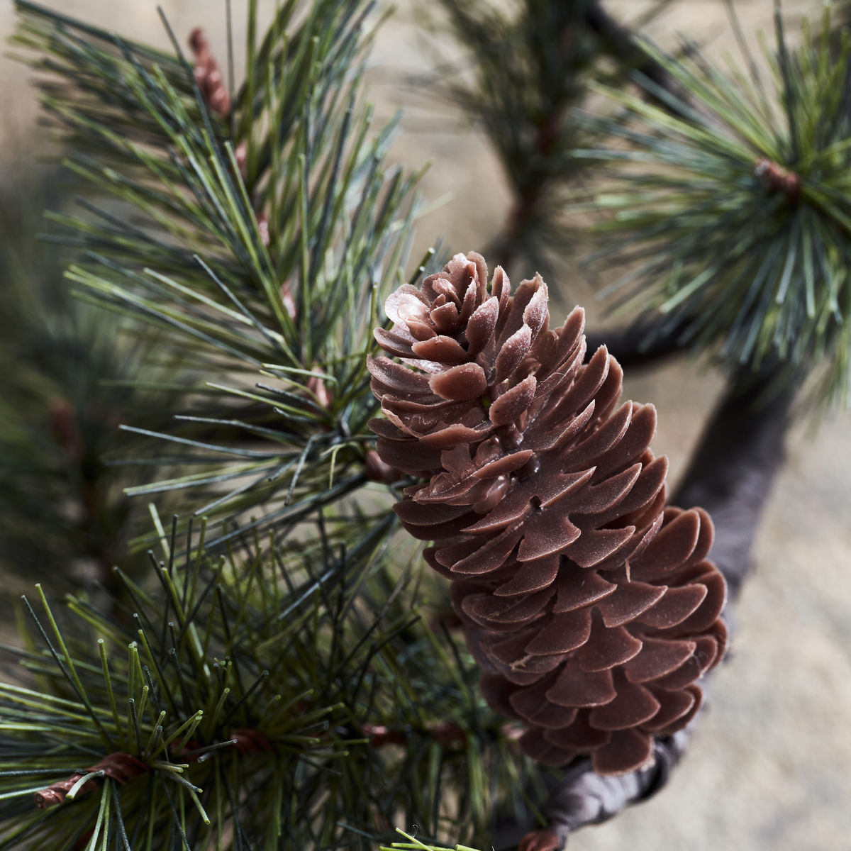 Julgren med LED, HDPEUCE, NATUR