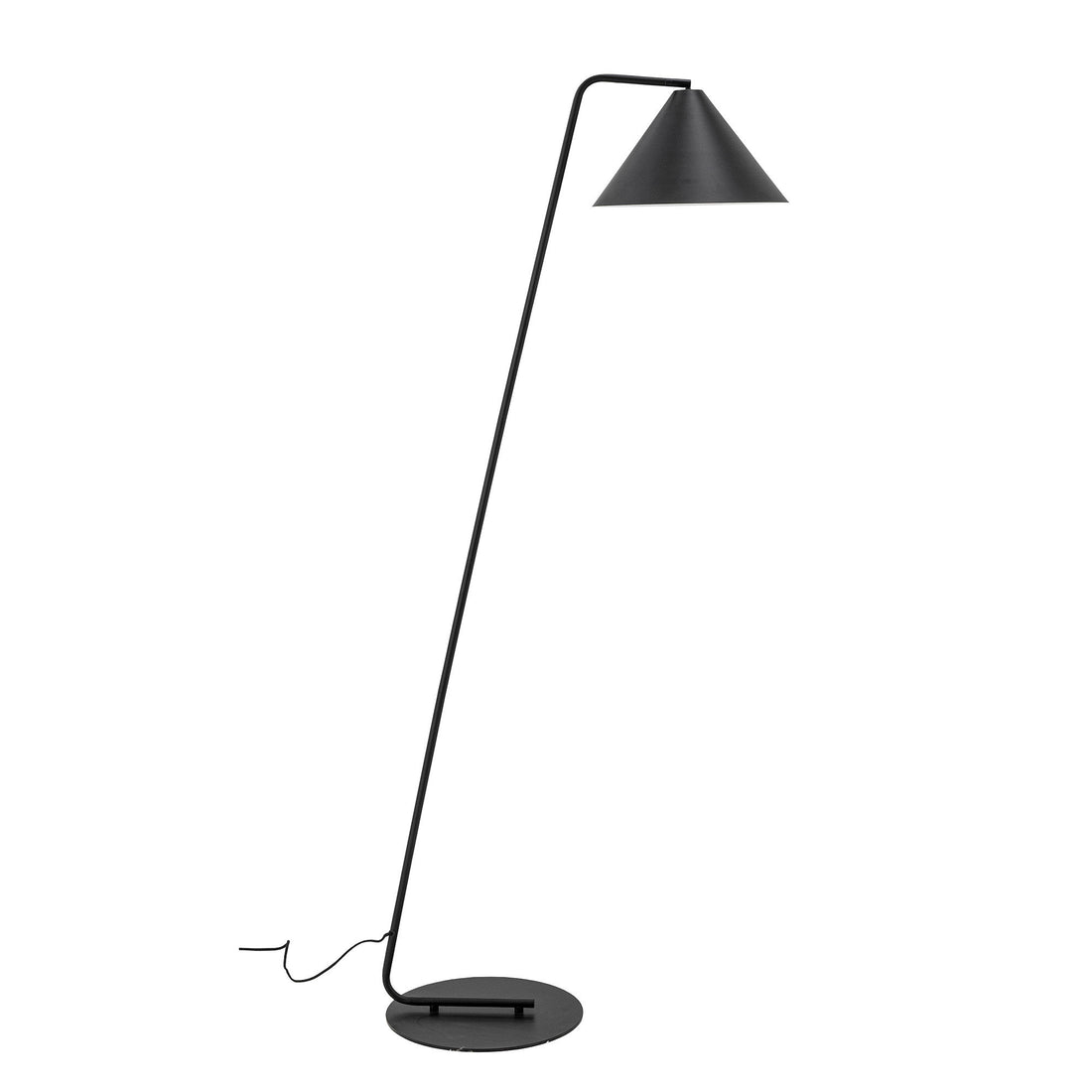 Bloomingville latish golvlampa, svart, metall