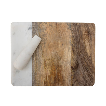 Creative Collection Havannah Cutting Board med Pestil, Nature, Mango