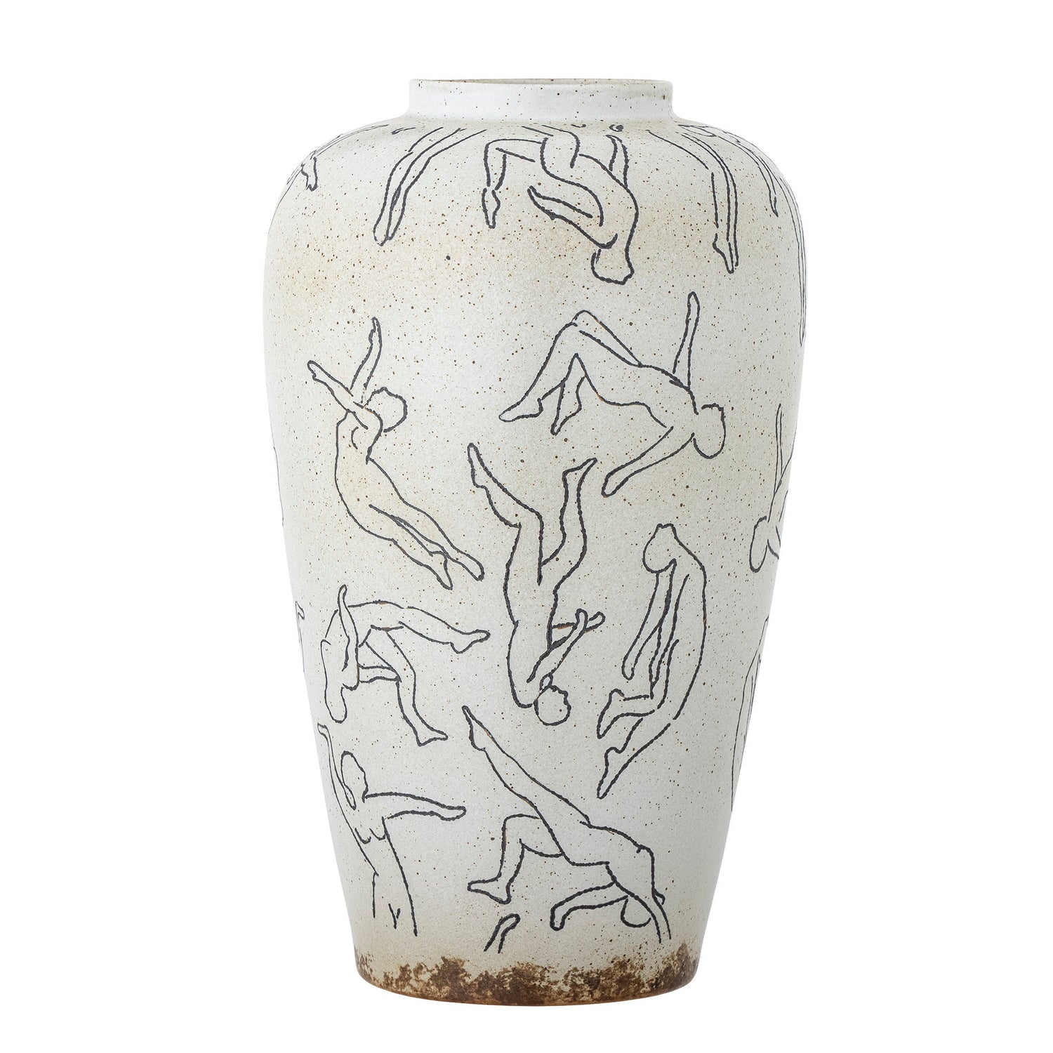 Bloomingville Adah Vase, natur, stengods