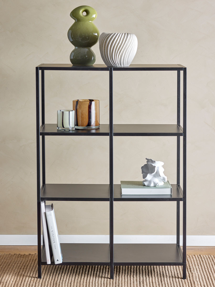 Bloomingville Valde Bookhelf, Black, Metal