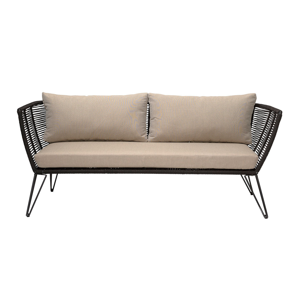 Bloomingville Mundo soffa, svart, metall