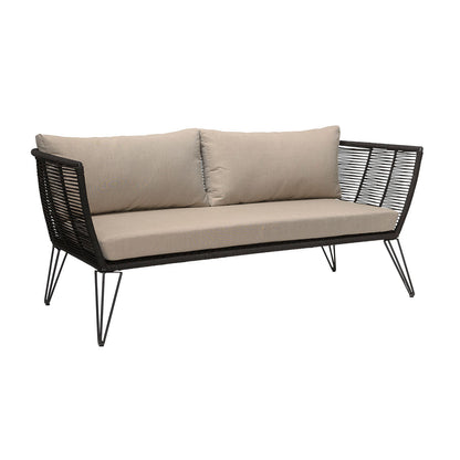 Bloomingville Mundo soffa, svart, metall